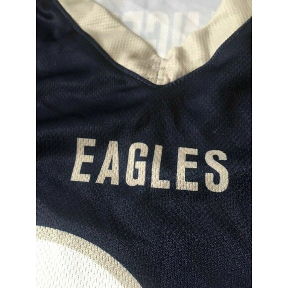 Under Armour Men's Blue White Jersey Shirt EAGLES Number 61 Size Large - Picture 7 of 10
